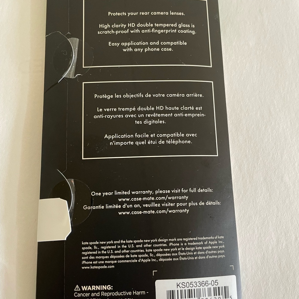 Kate Spade Silver Camera Lens Protector - Picture 2 of 2